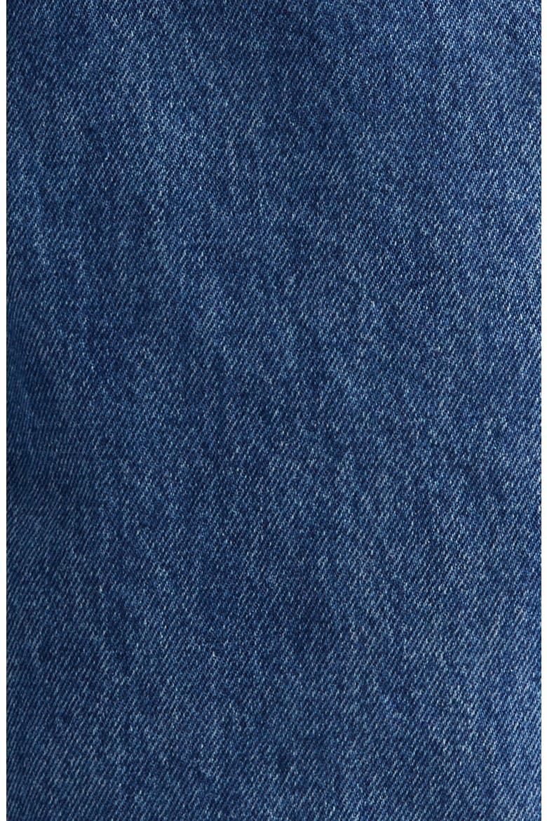 Flare Pocket Jeans, Alternate, color, MEDIUM BLUE