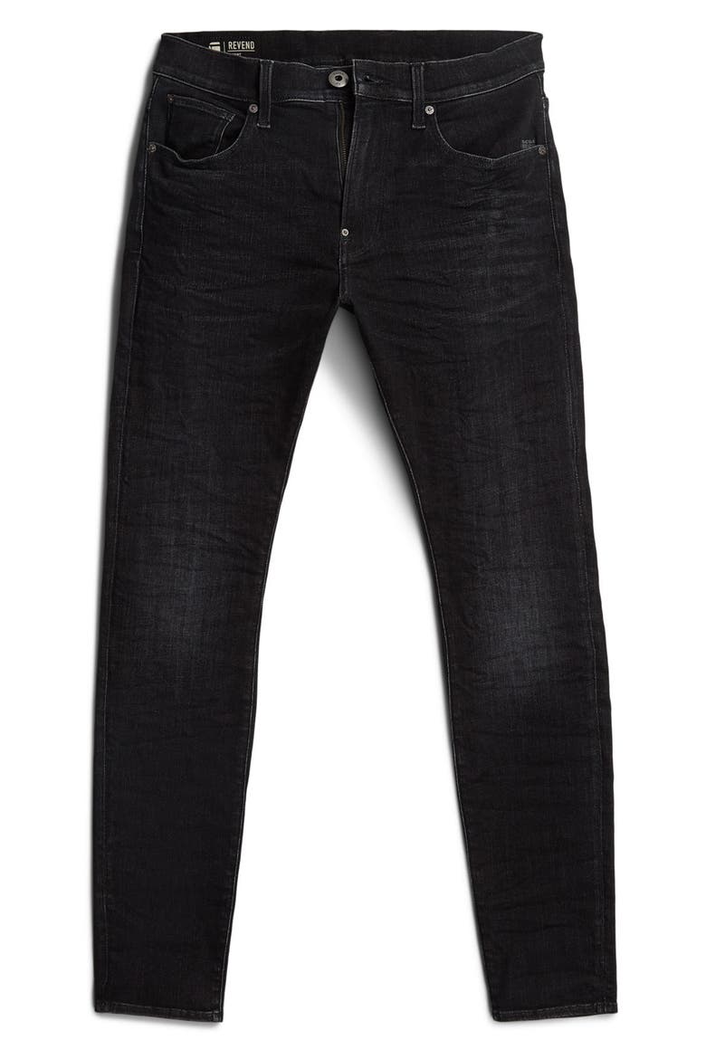Revend Skinny Jeans, Alternate, color, MEDIUM AGED FADED