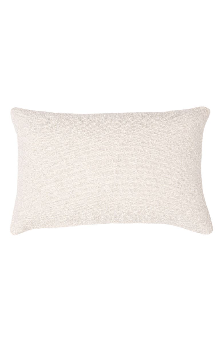 HOMMEY Bouclé Lumbar Pillow Cover, Main, color,