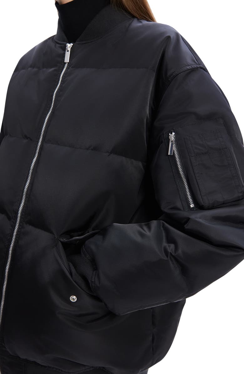Theory Puffer Flight Jacket, Alternate, color,