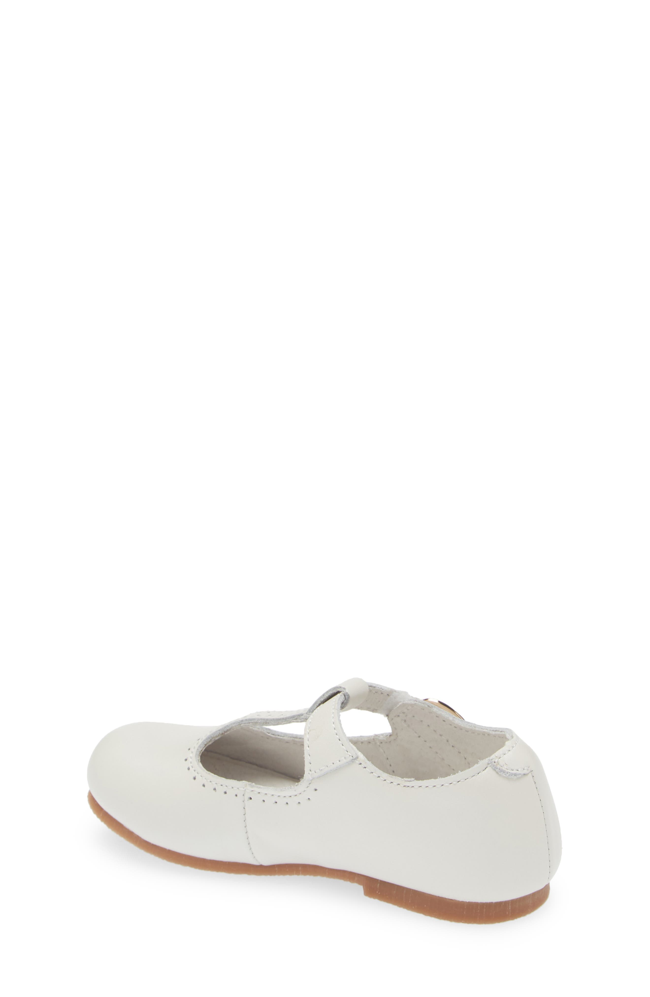 L'AMOUR Kids' Eleanor T-Strap Shoe, Alternate, color, Pearl