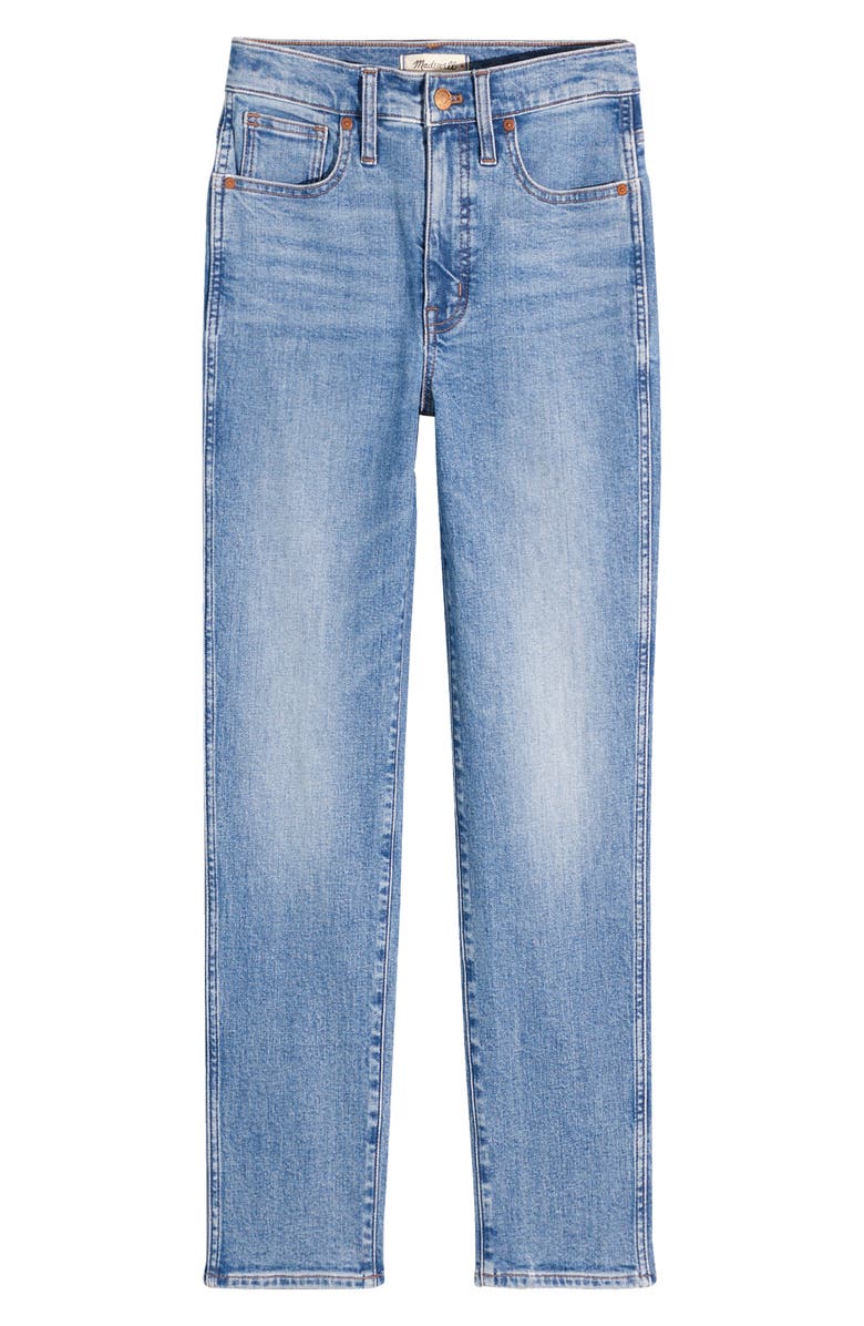 Madewell Stovepipe Straight Leg Jeans, Alternate, color, 