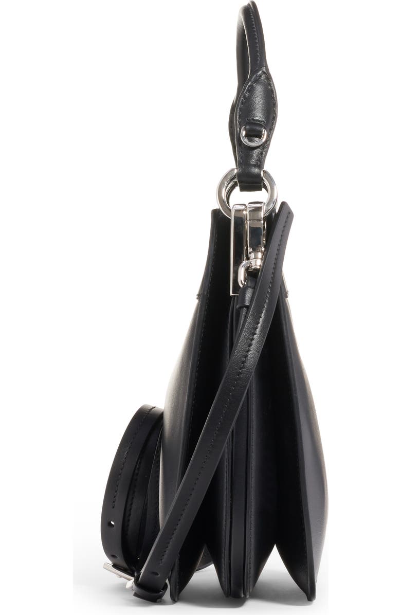 Prada Small City Leather Hobo Bag, Alternate, color,