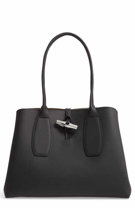 Longchamp Roseau Leather Shoulder Tote