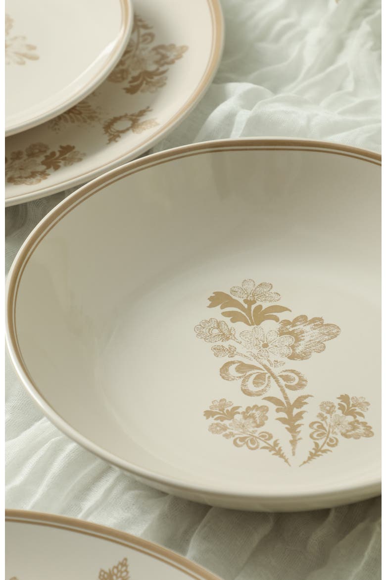 Opal Stoneware 32-Piece Dinnerware Set, Alternate, color, Beige