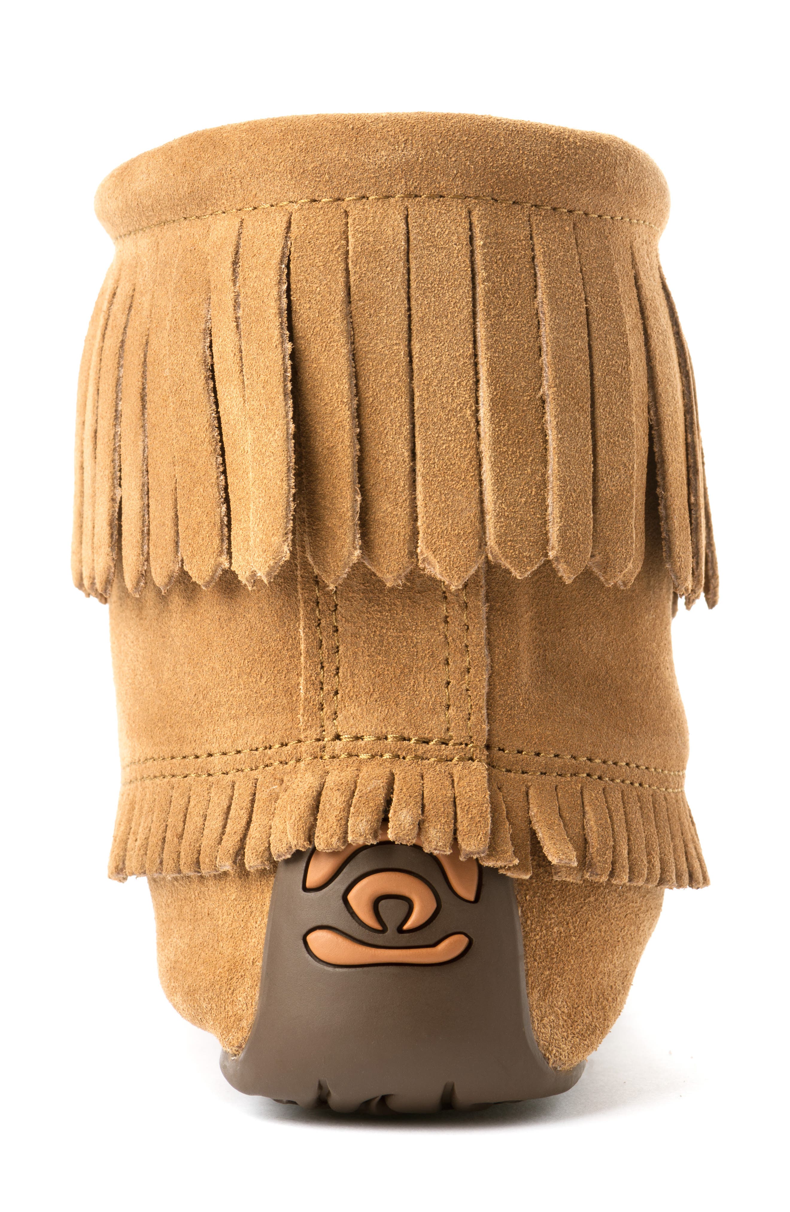 Manitobah Harvester Fringe Moccasin Bootie, Alternate, color, 