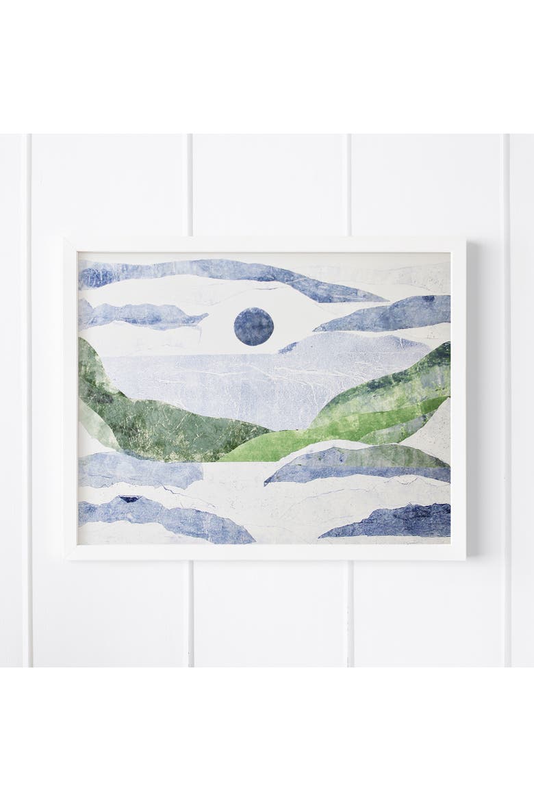 Serenity Landscape Small Framed Print, Main, color, Multi