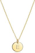 House of Frosted Initial Pendant Necklace