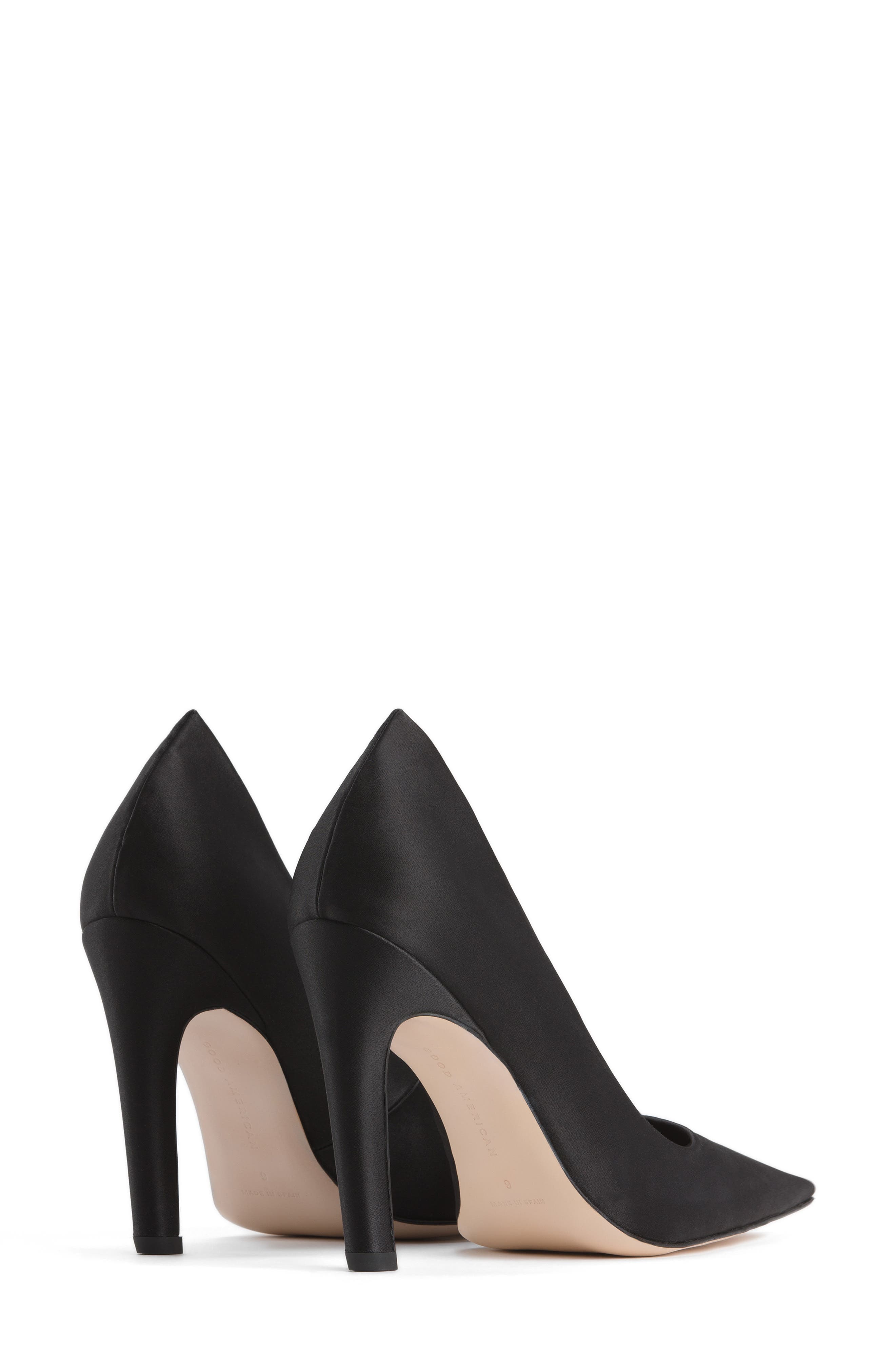 Good American The Icon Pointed Toe Pump, Alternate, color, 
