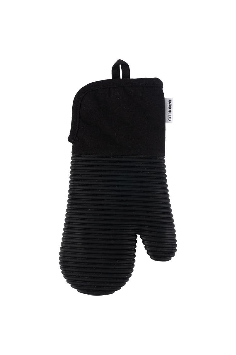 Cat Cora Silicone Oven Mitt, Main, color, Black