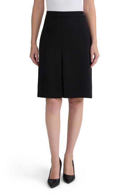 Inverted Pleat Skirt