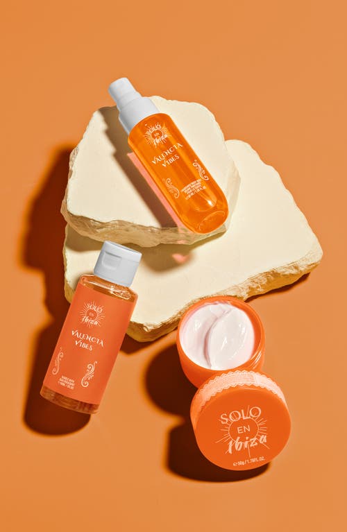 Lovery 4-pc. Bath And Body Care Gift Set In Orange