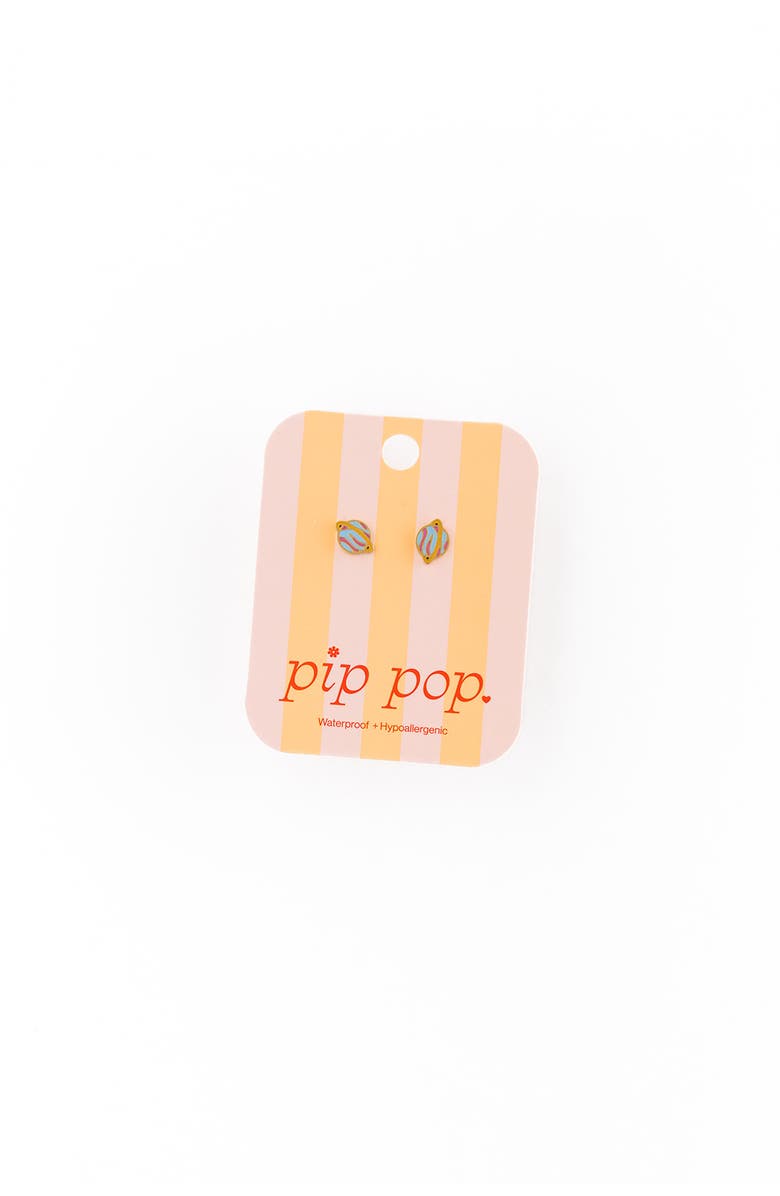 Pip Pop Planet Stud Earrings, Alternate, color, Blue
