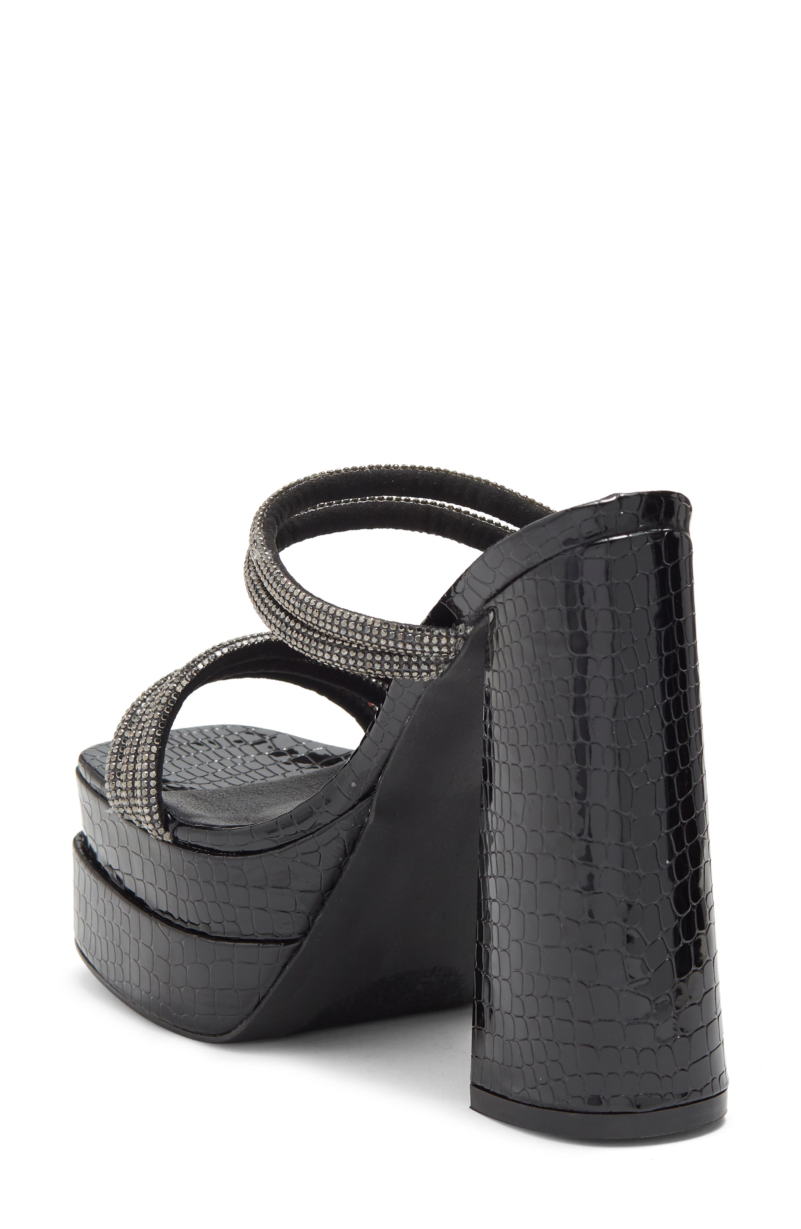 CHASE AND CHLOE Embellished Multi Strap Sandal, Alternate, color, 