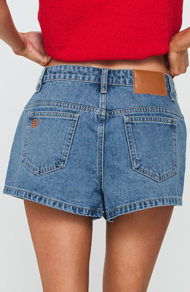 Princess Polly Dreamful Low Rise Denim Shorts, Alternate, color,