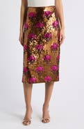 Elie Tahari Emersyn Sequin Skirt