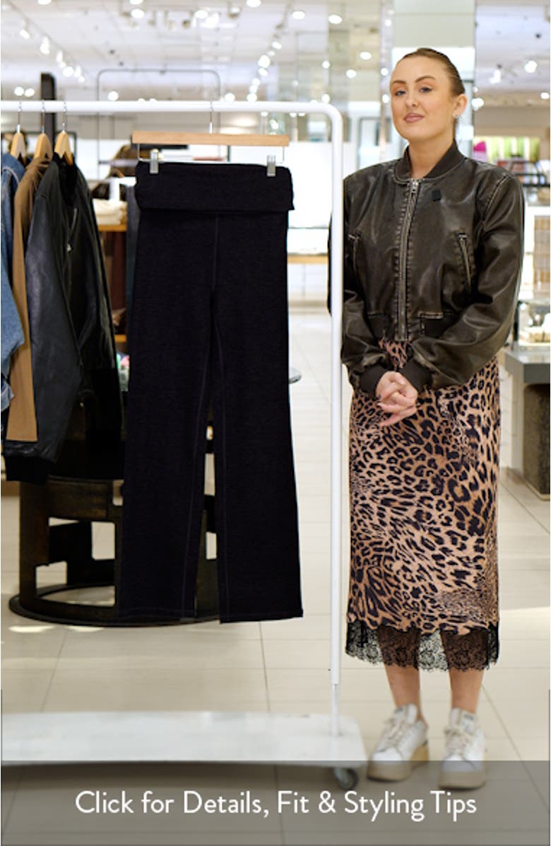 Renew Foldover Straight Leg Pants, sales video thumbnail