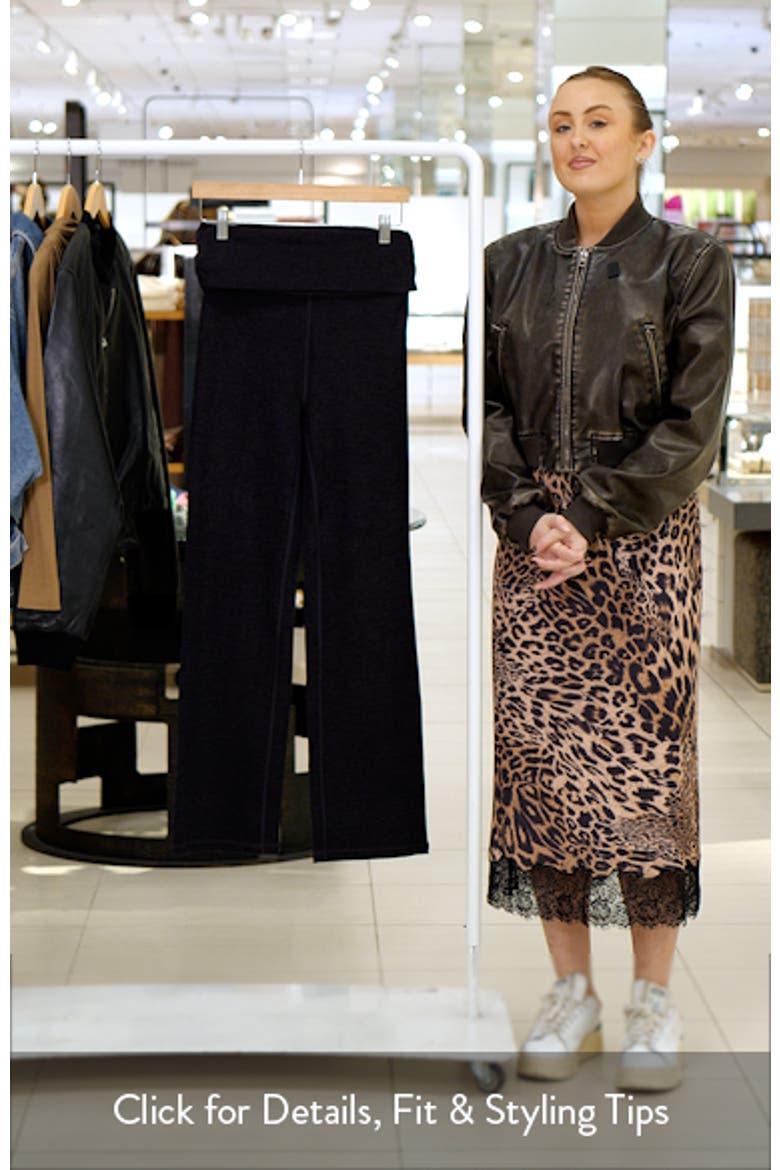 Renew Foldover Straight Leg Pants video