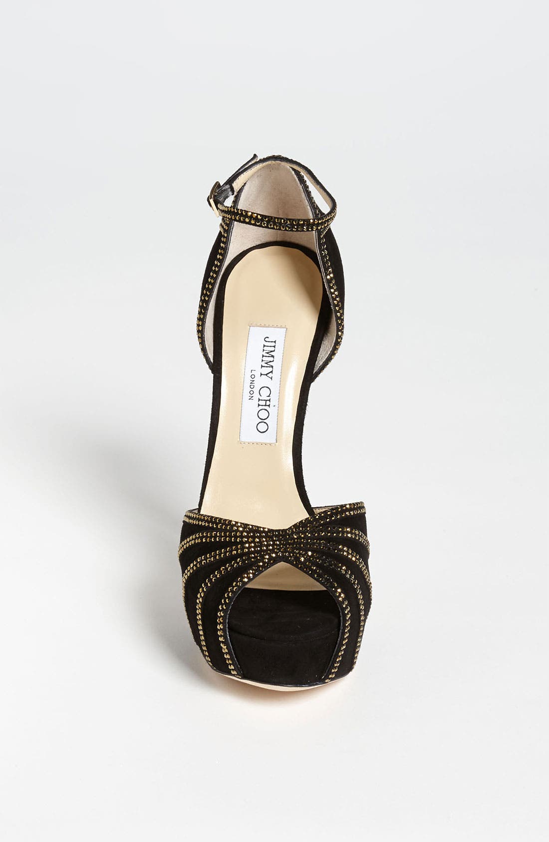 'Kalpa' Sandal, Alternate, color, BLACK/ GOLD
