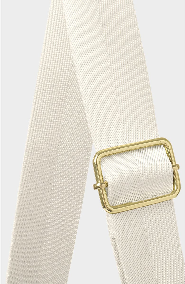 Katie Loxton Nylon-Luxe Sling Shoulder Bag, Alternate, color, Chalk