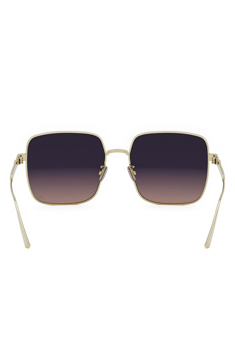 DIOR 'DiorCannage S1U 59mm Square Sunglasses, Alternate, color,