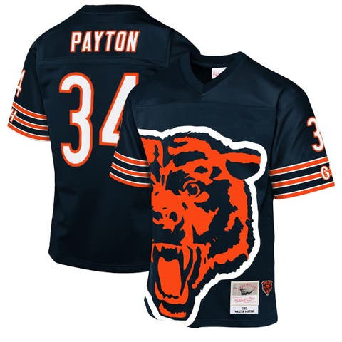 Youth Mitchell & Ness Walter Payton Navy Chicago Bears 1985 Throwback Fashion Jersey