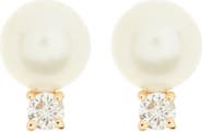 EFFY 14K Yellow Gold Freshwater Pearl Drop Earrings