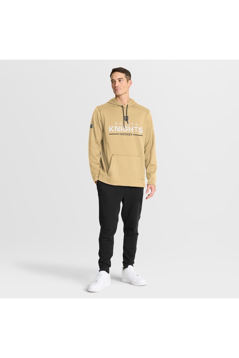 Men's Fanatics Gold Vegas Golden Knights Authentic Pro Rink Hoodie, Alternate, color, Gold