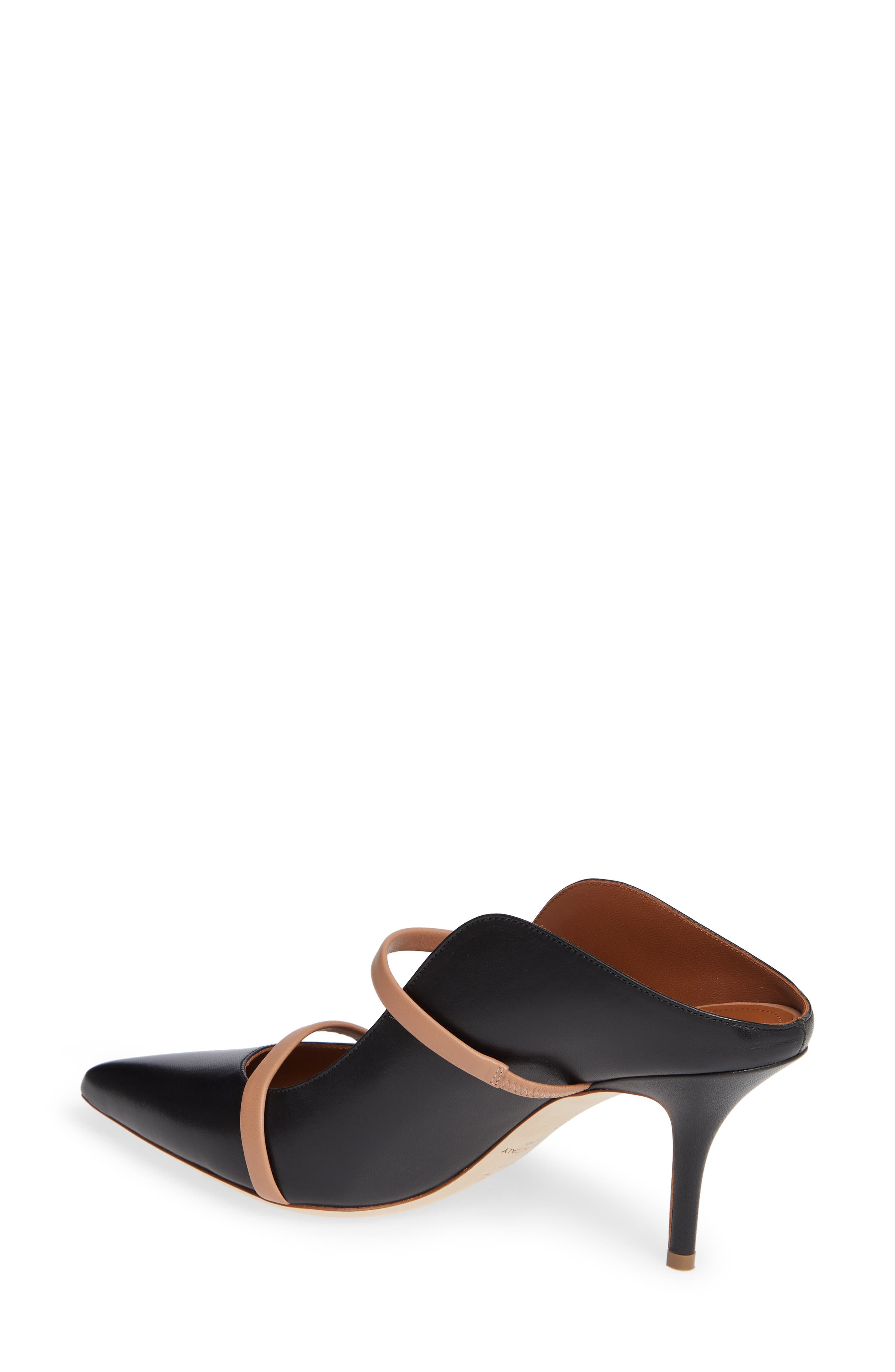 Maureen Double Band Mule, Alternate, color, BLACK/ BROWN