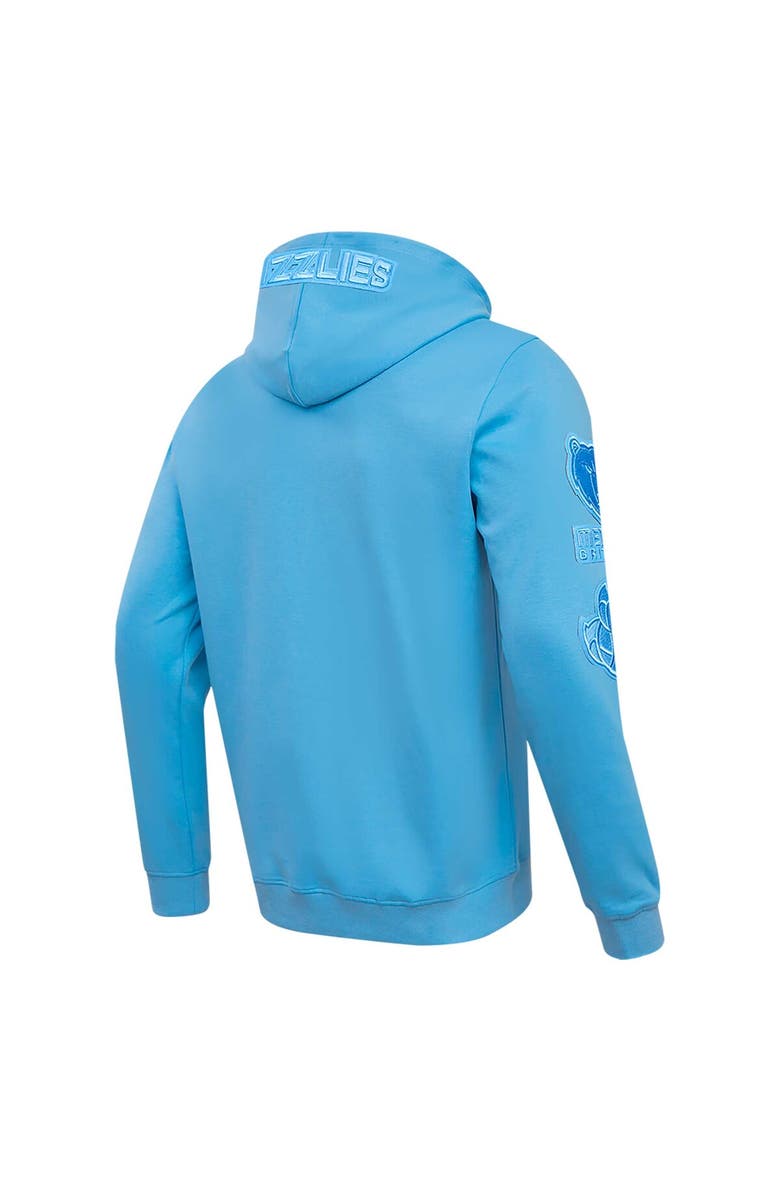 PRO STANDARD Men's Pro Standard Ja Morant Light Blue Memphis Grizzlies Triple Tonal Player Pullover Hoodie, Alternate, color, Light Blue