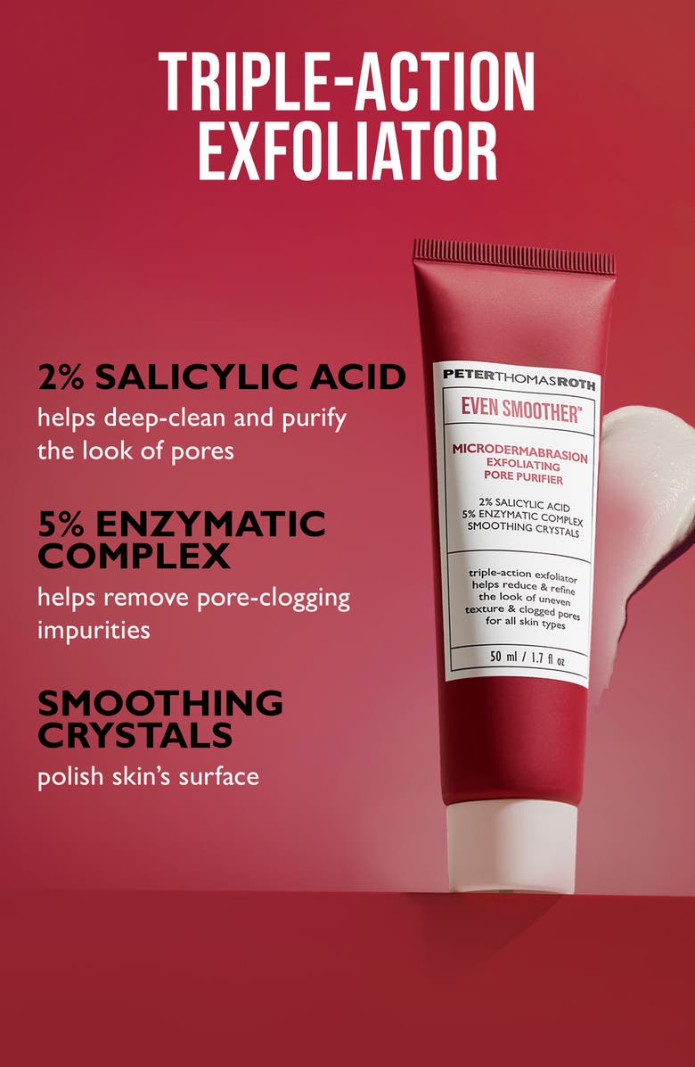 Peter Thomas Roth Even Smoother Microdermabrasion Exfoliating Pore Treatment, Alternate, color, 