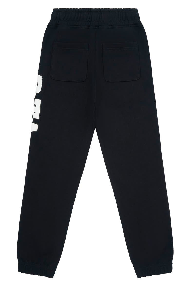 Kids' Ewan Cotton Sweatpants, Alternate, color, BLACK COLLEGIATE