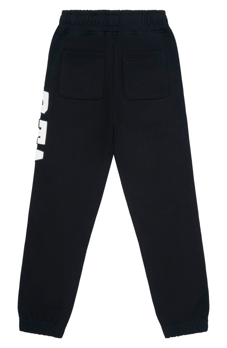 RtA Kids' Ewan Cotton Sweatpants, Alternate, color, Black Collegiate