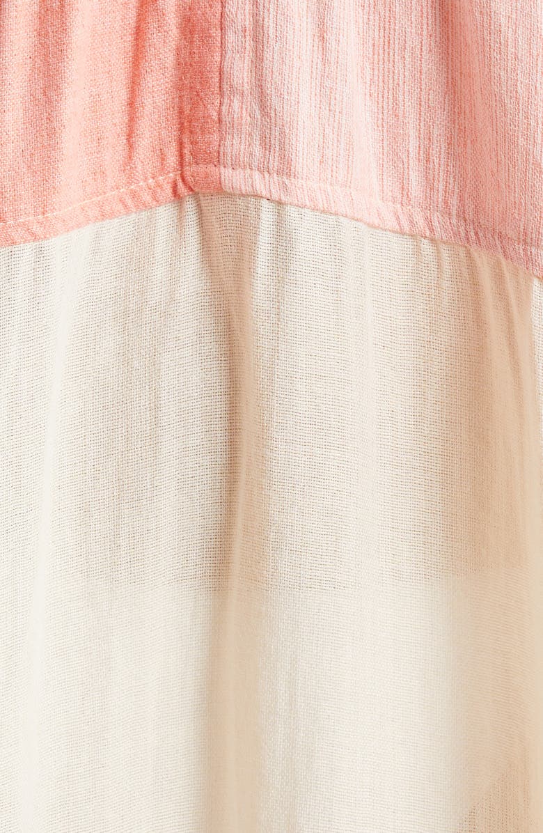 lemlem Gasira Deep V-Neck Cover-Up Caftan, Alternate, color,