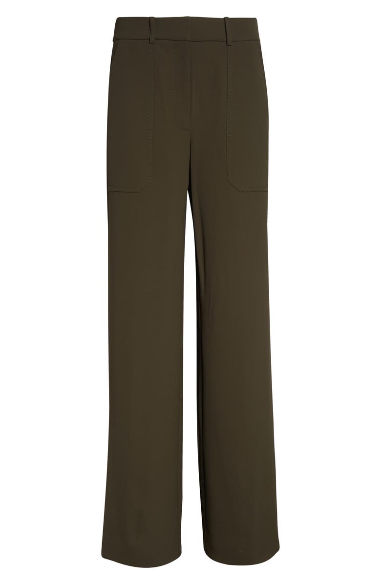 Veronica Beard Cole Straight Leg Pants, Alternate, color, Cypress