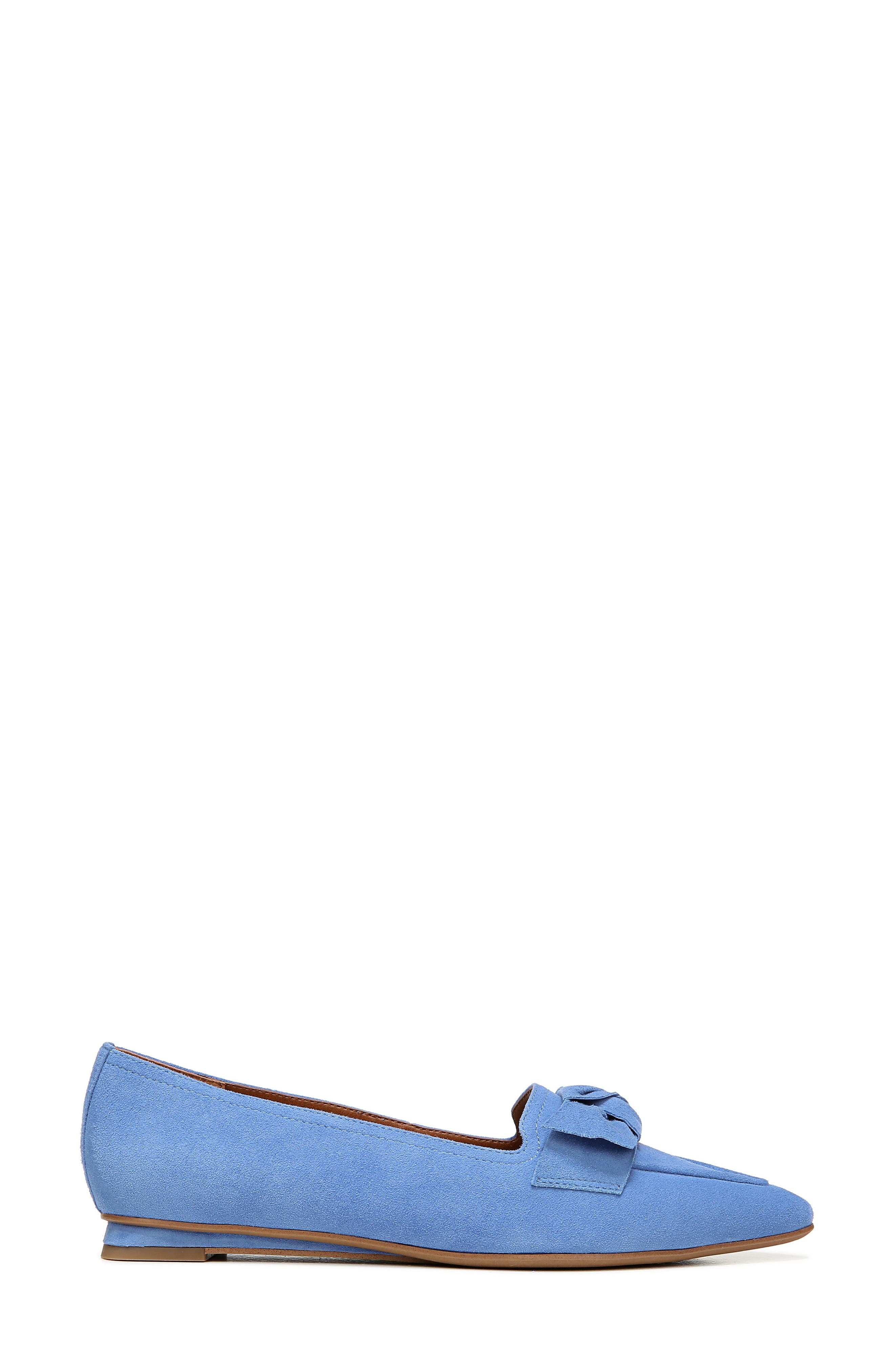 Raya Flat, Alternate, color, CORNFLOWER SUEDE