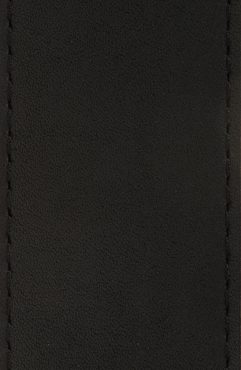 Janessa Leoné Cato Leather Belt, Alternate, color, Black