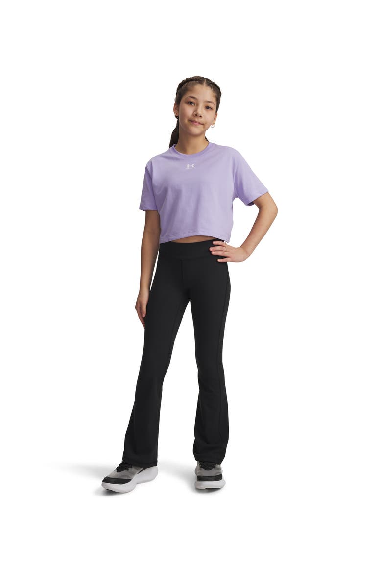 Kids' Motion Flare Leggings, Alternate, color, 001 BLACK