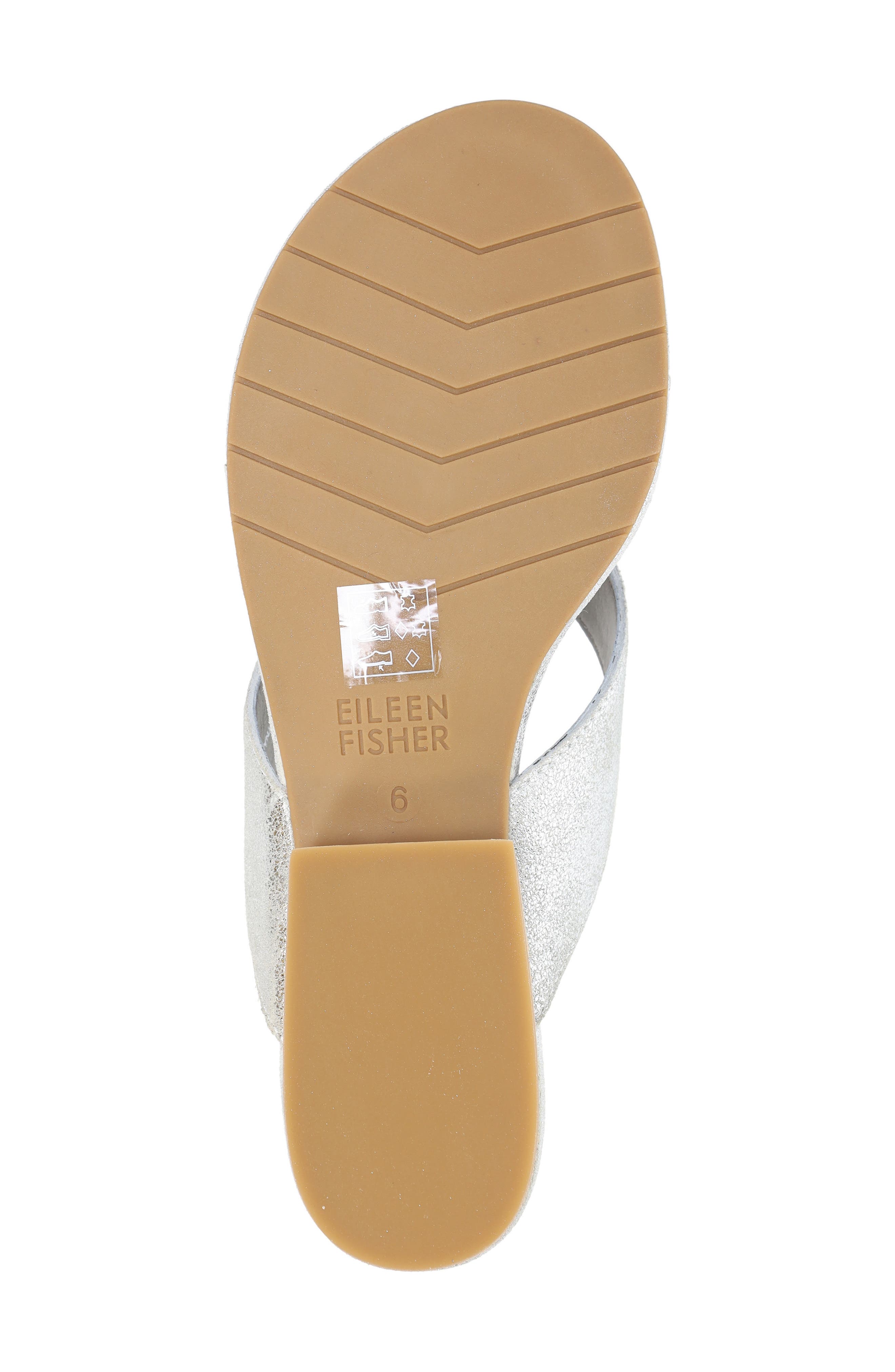 Eileen Fisher Erika Sandal, Alternate, color, Silver