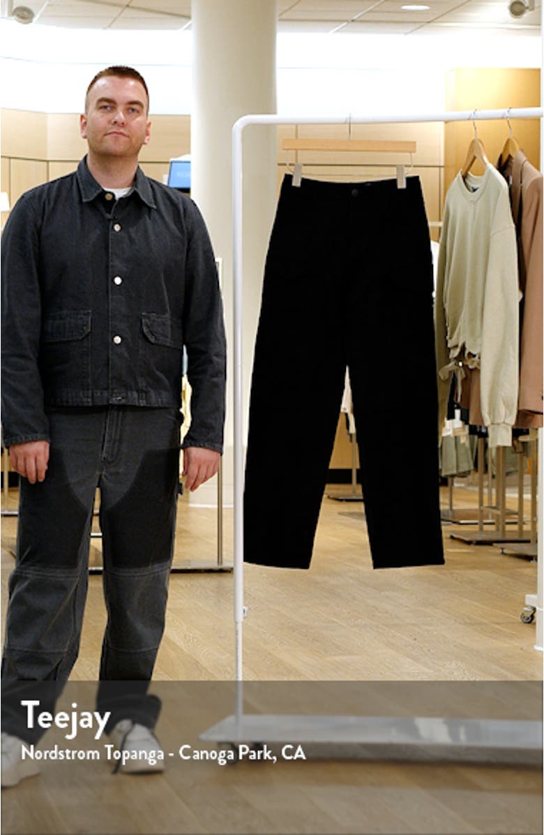 Nora Faux Suede Cargo Pants, sales video thumbnail