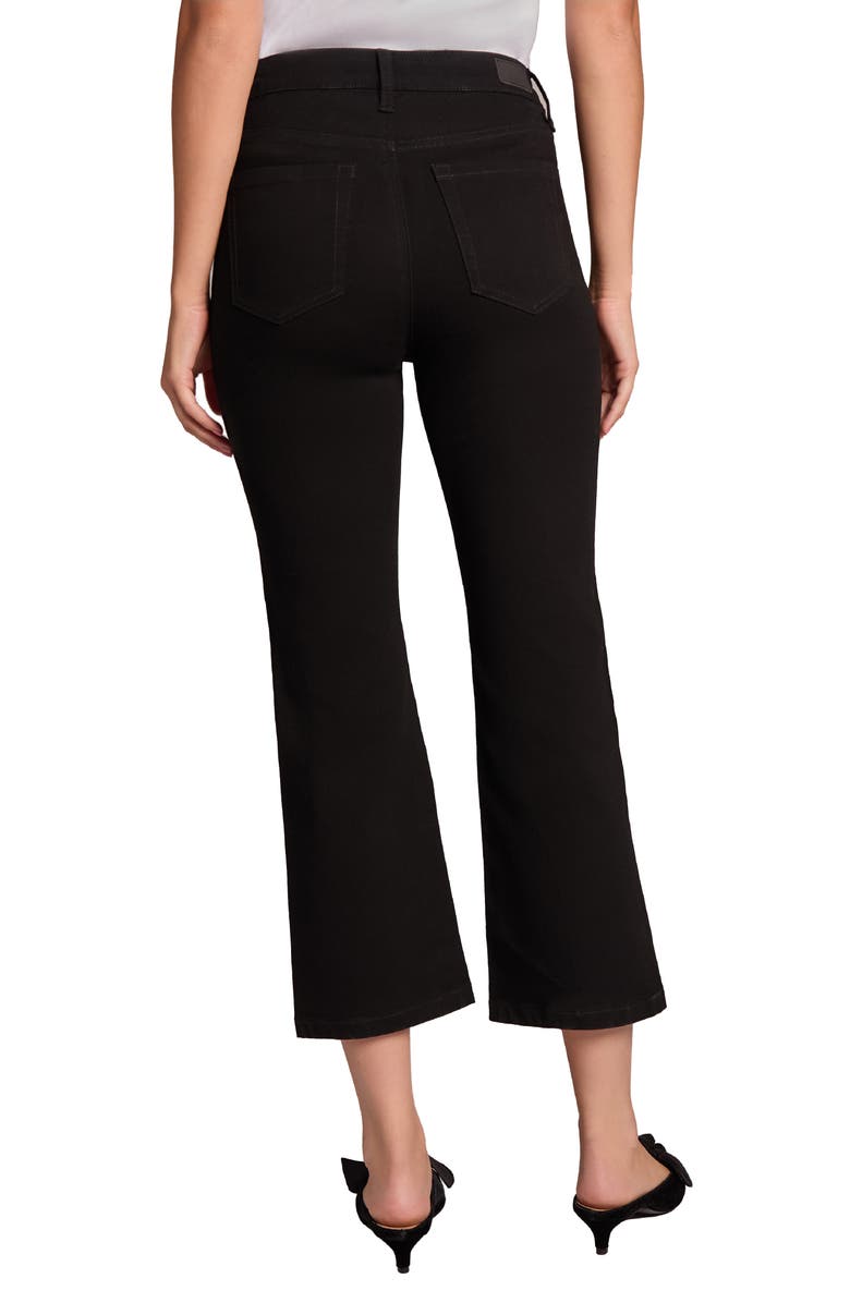 Jones New York High Waist Crop Kick Flare Jeans, Alternate, color,