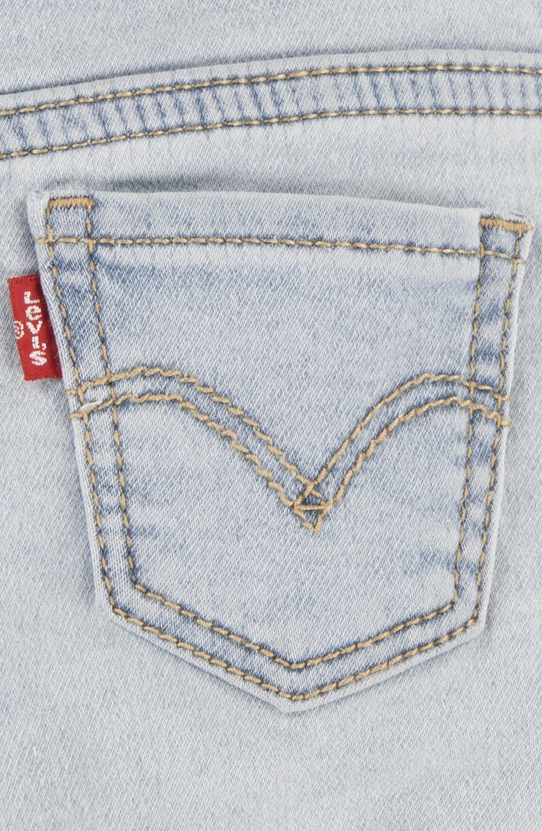 Levi's Bubble Overall Romper, Alternate, color, After Glow