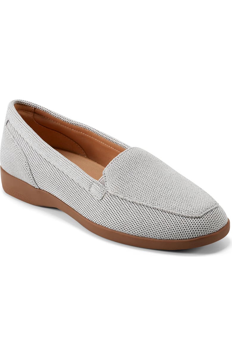 Easy Spirit Devitt Flat, Main, color, Light Gray