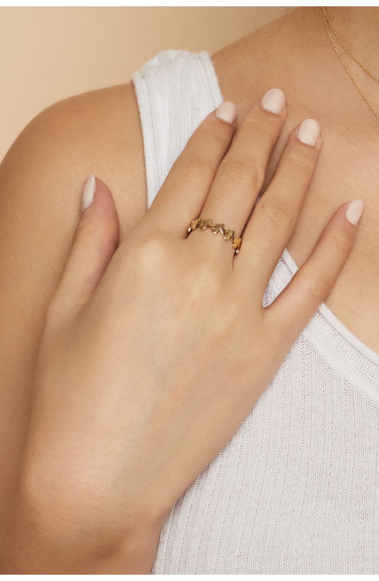 Oradina 14K Yellow Gold La Farfalla Ring, Alternate, color, Yellow Gold