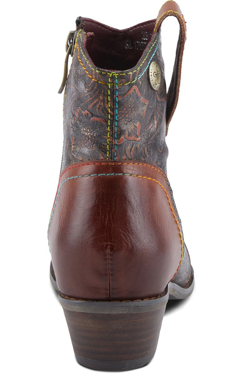 L'Artiste by Spring Step Countrypop Wingtip Pointed Toe Western Boot, Alternate, color,