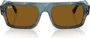 Ray-Ban 56mm Rectangular Sunglasses