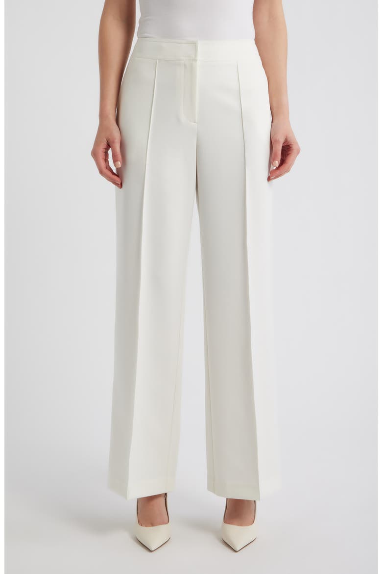 The Lowen Pleat Front Pants, Main, color, SKY WHITE