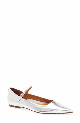 aeyde Cleo Pointed Toe Mary Jane Flat