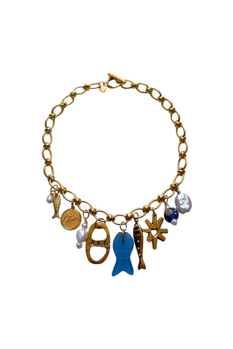 Mare Necklace, Main, color, Blue