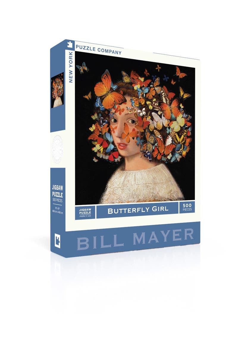 Butterfly Girl 500 Piece Puzzle, Alternate, color, No Color